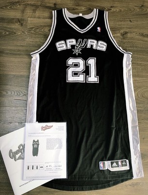 tim duncan commemorative jersey